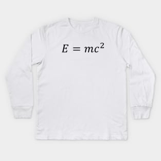 E=mc² einstein formula Kids Long Sleeve T-Shirt